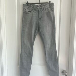 Gap skinny grey jeans size 6/28r